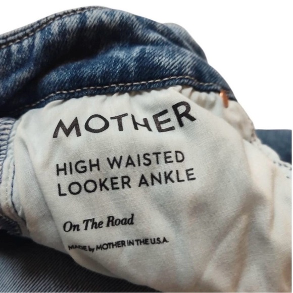 MOTHER Jeans High Rise Blue Skinny Fit - Picture 4 of 8
